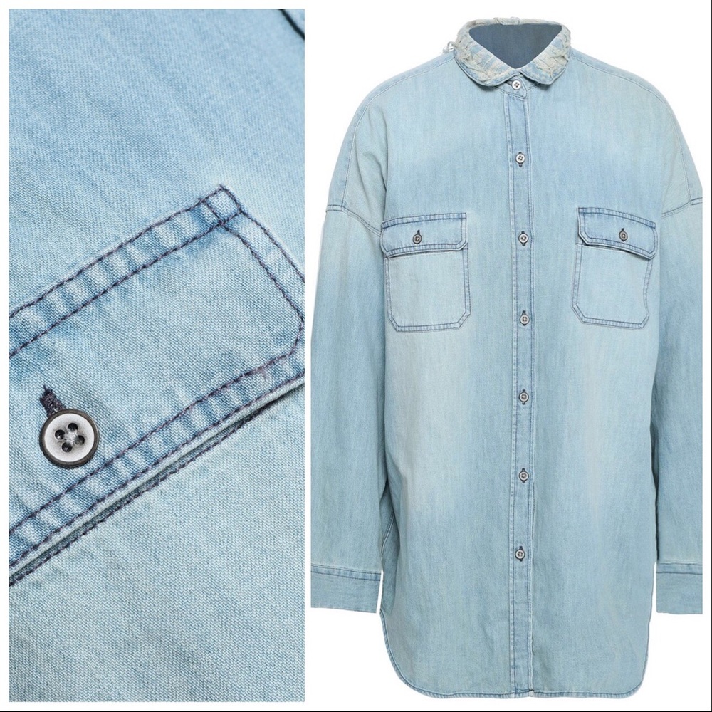 IRO Distressed Shirt